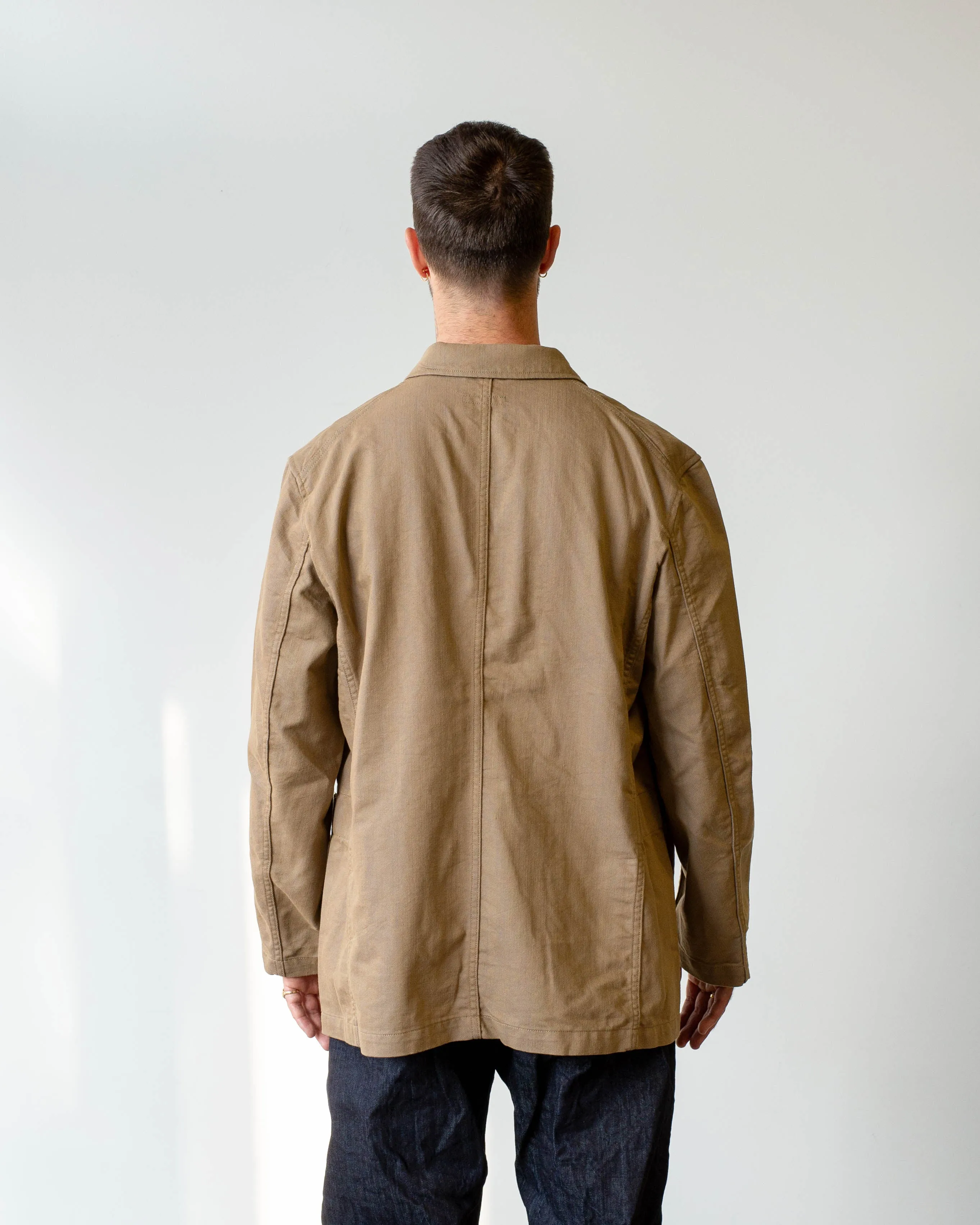 Engineered Garments Bedford Jacket Khaki/Blue PC Iridescent Heavy Twill