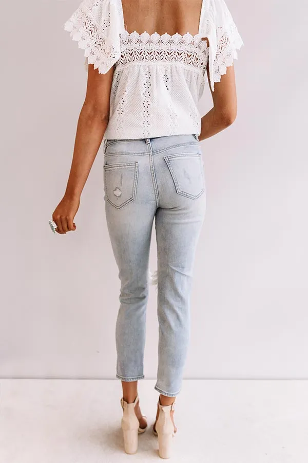 Eunina The Mabry High Waist Relaxed Skinny