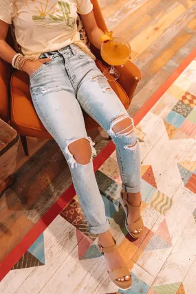 Eunina The Mabry High Waist Relaxed Skinny