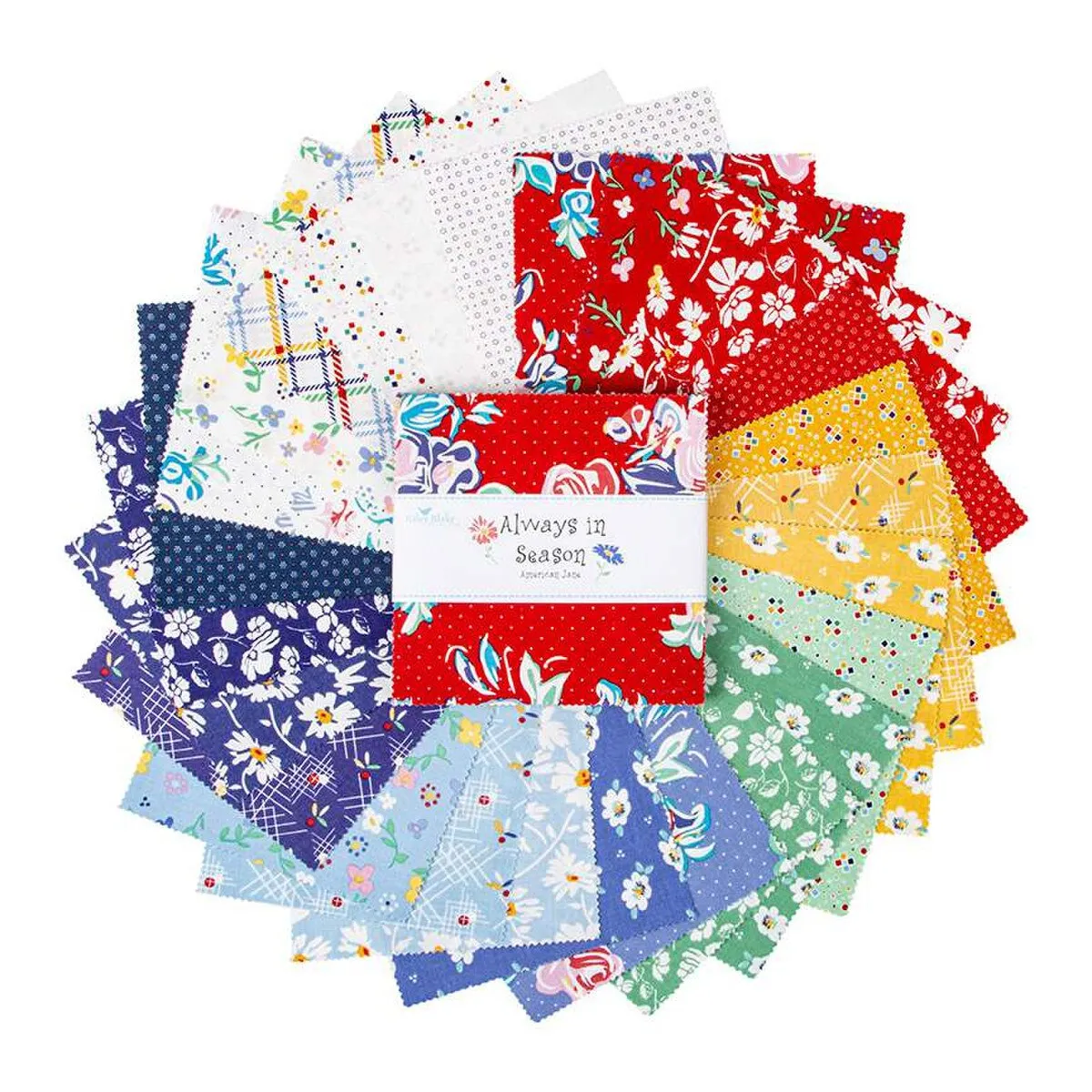 Fabric, Always in Season by American Jane - 10-INCH STACKER