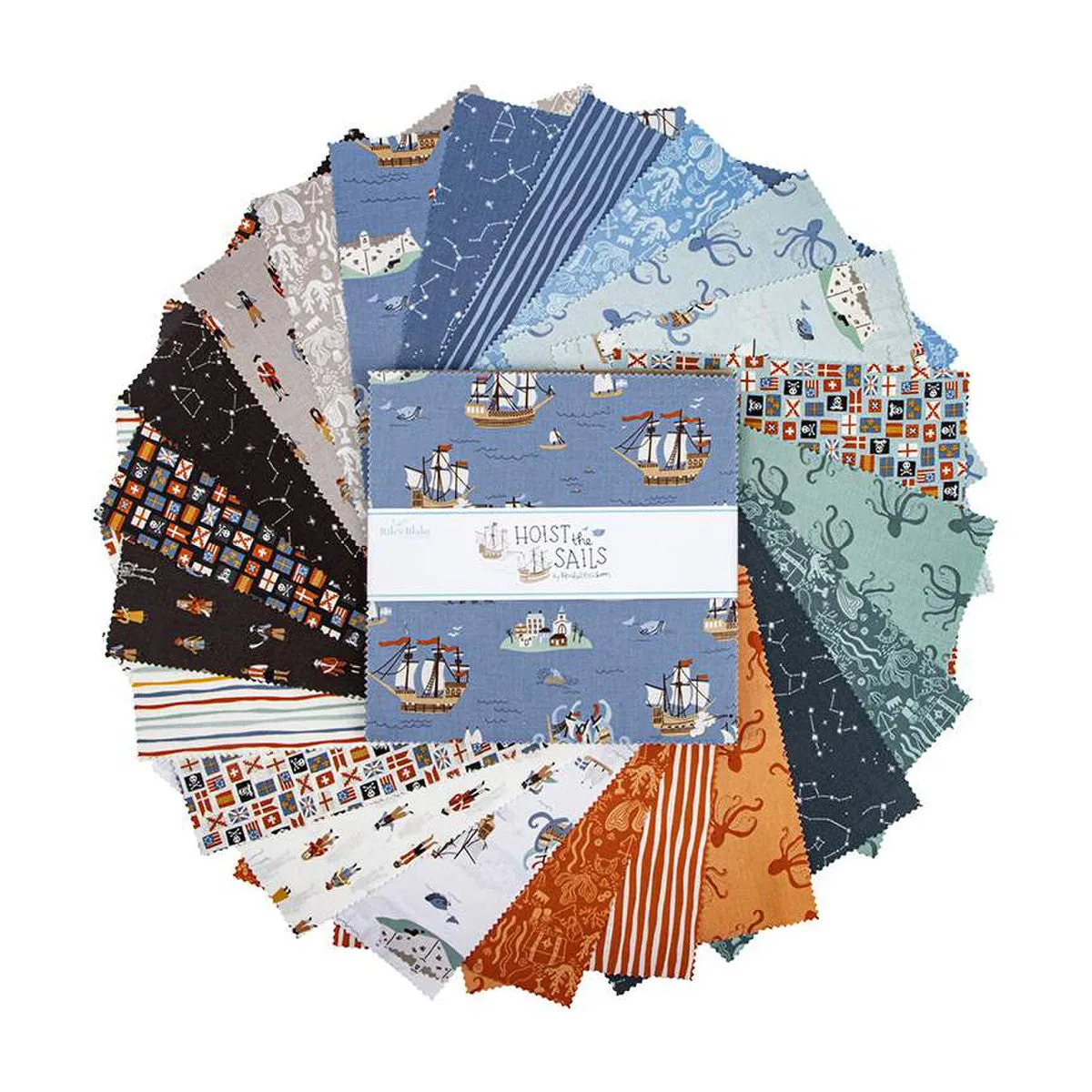 Fabric, Hoist the Sails - 10" Stacker