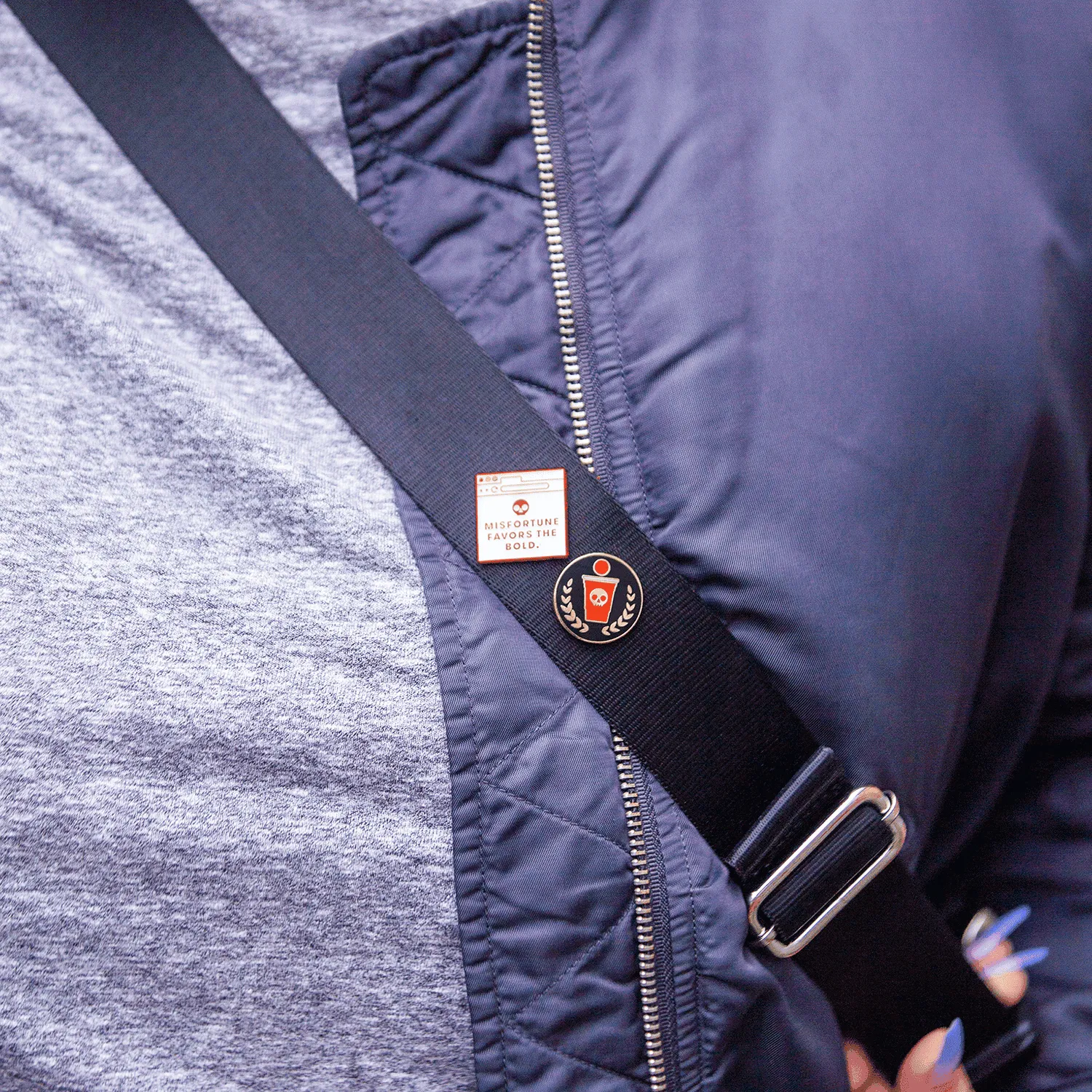 Fear Pong Enamel Pins