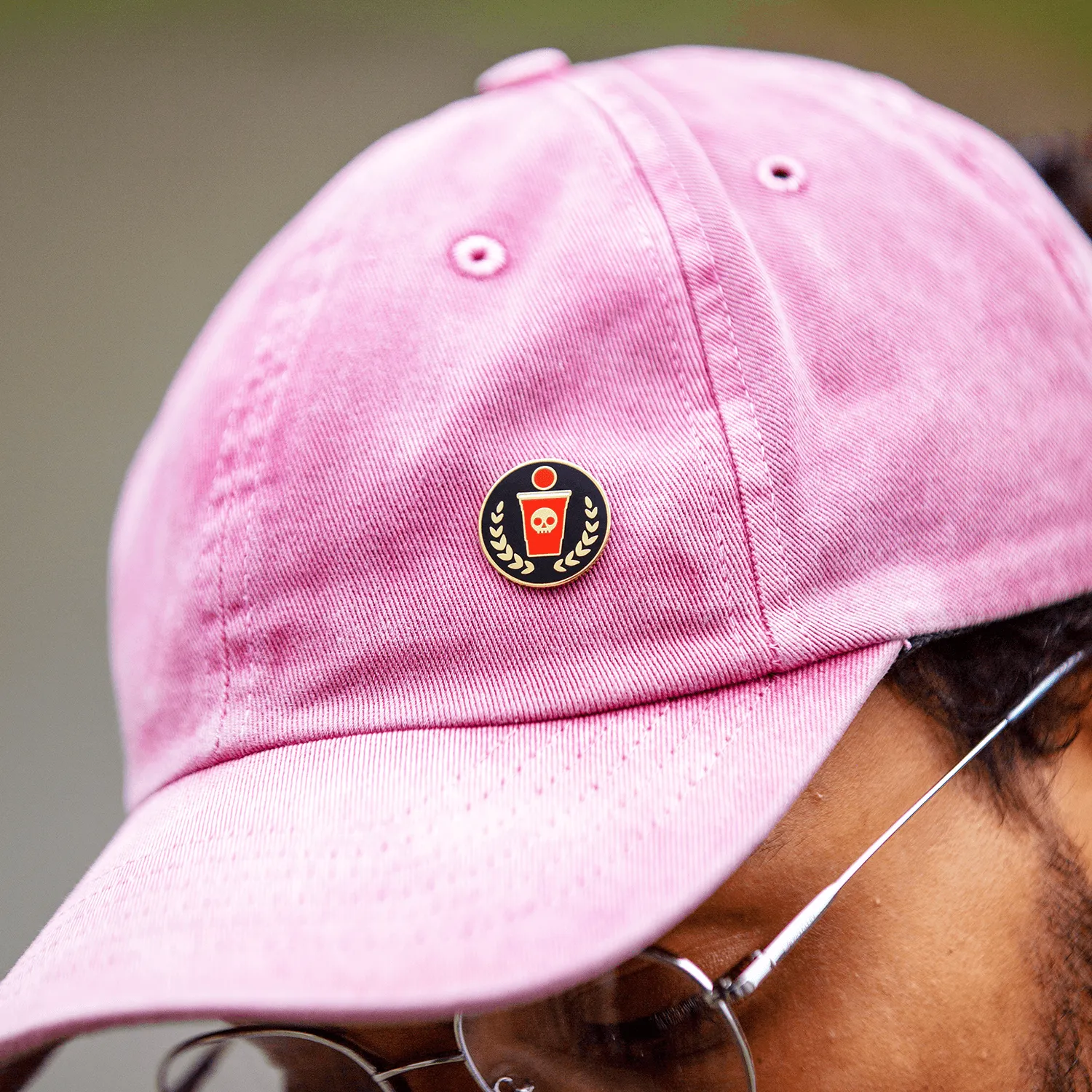 Fear Pong Enamel Pins