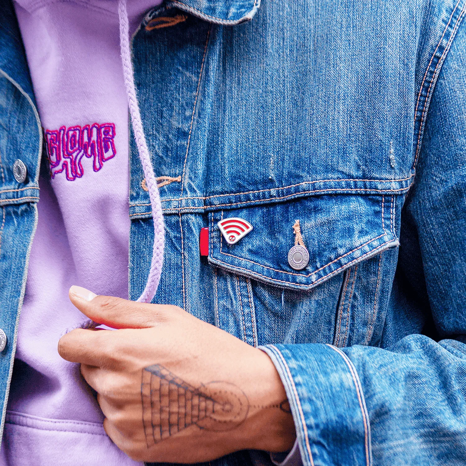 Fear Pong Enamel Pins