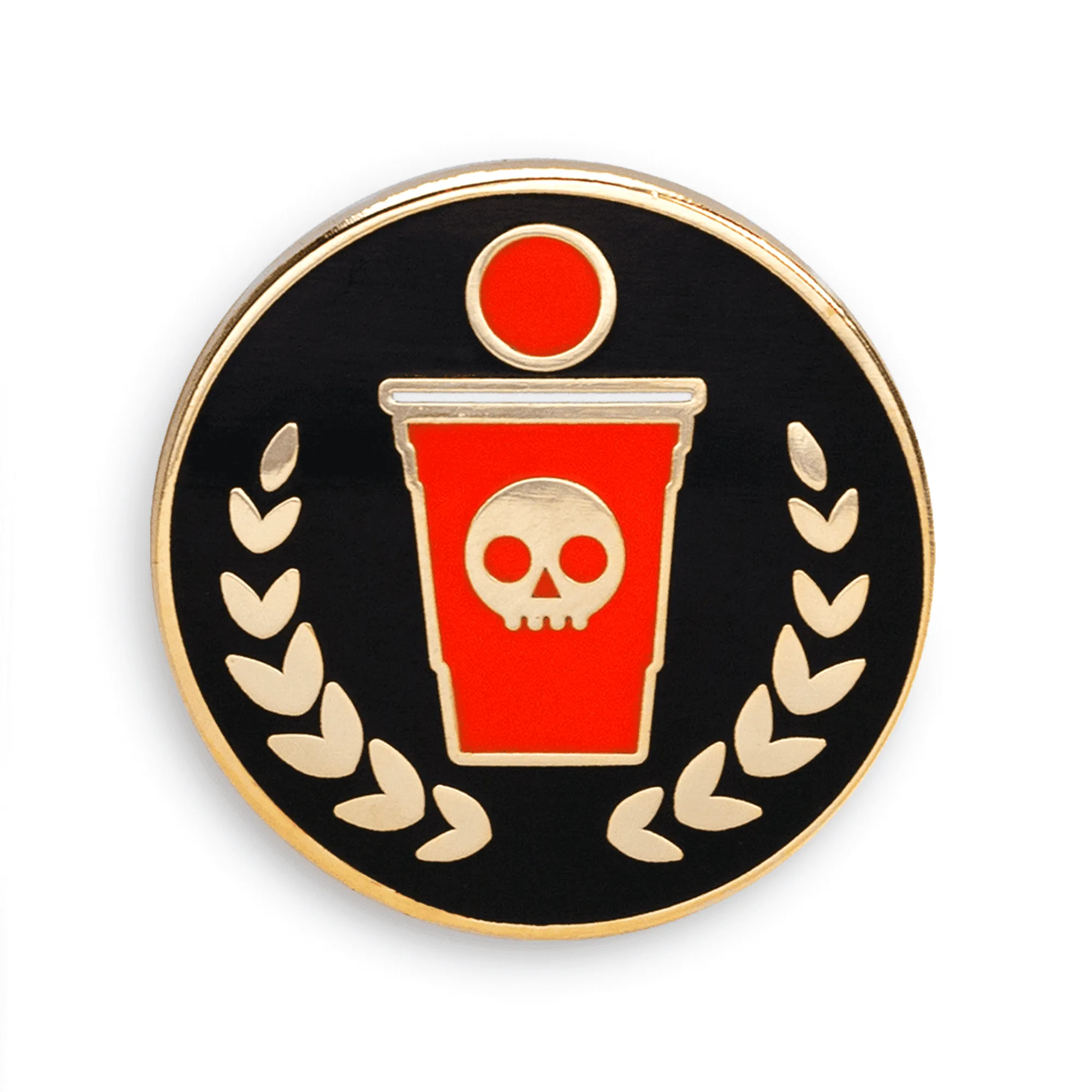 Fear Pong Enamel Pins