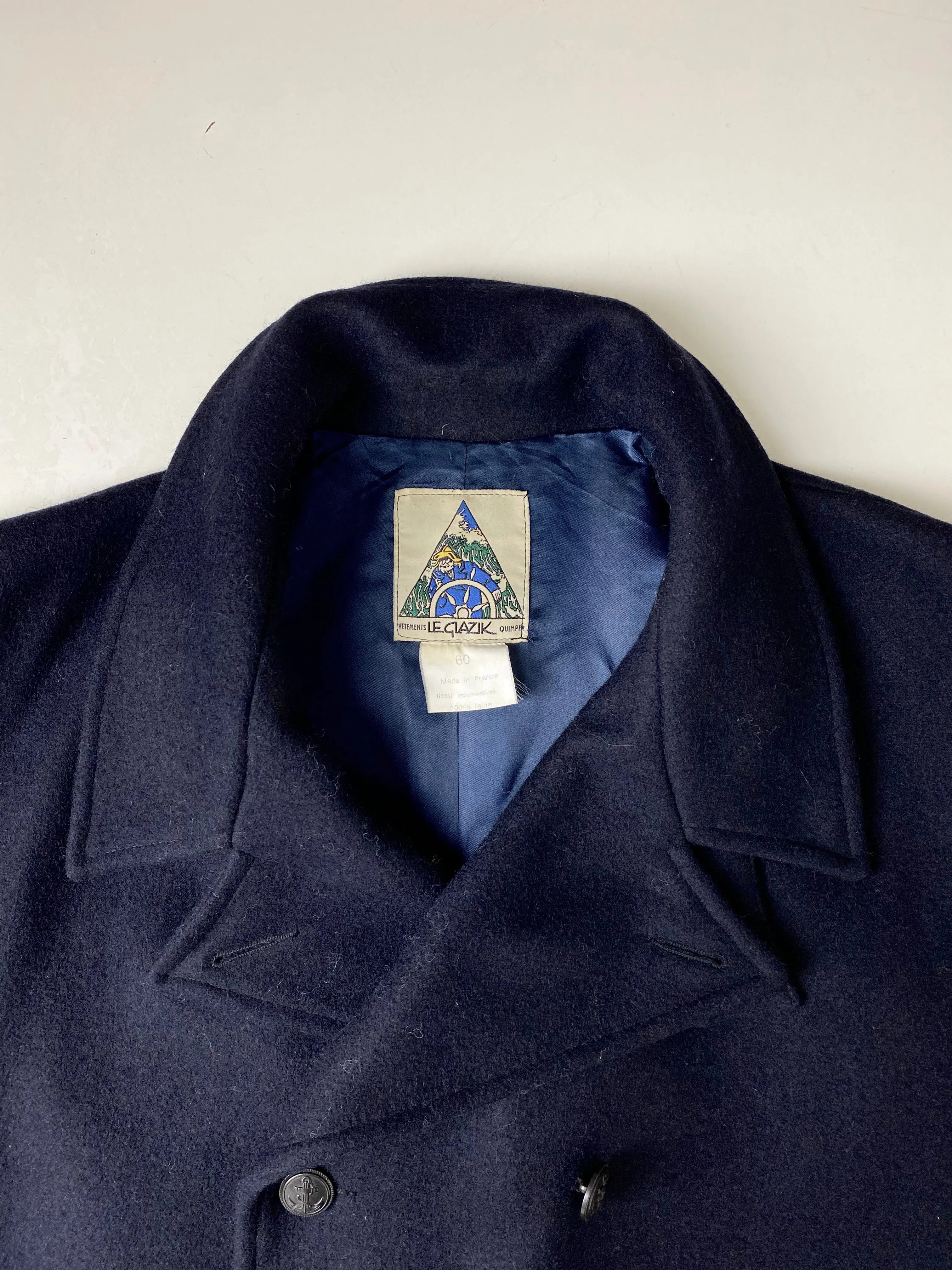 Genuine French Pea Coat #568