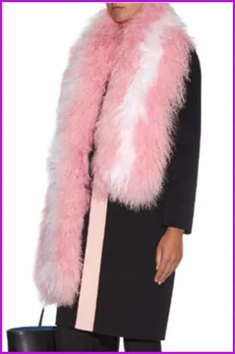 Genuine Lamb/Sheep Fur Scarf DO1352