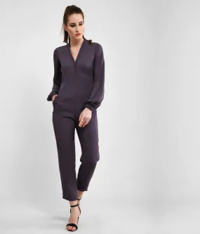 Girl Power Grey Jumpsuit