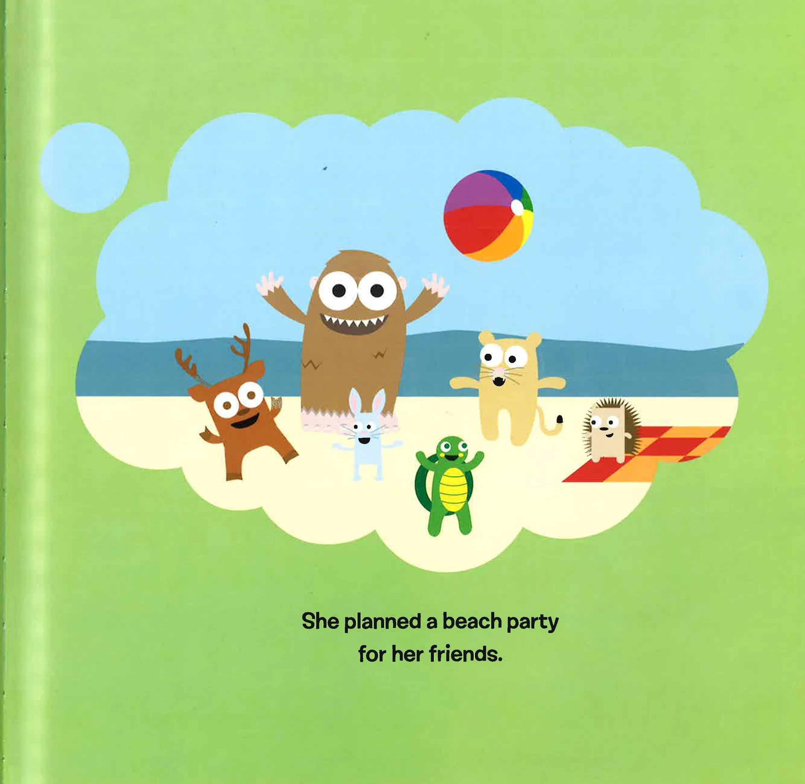 Honey Bear's Blue Bathing Suit
