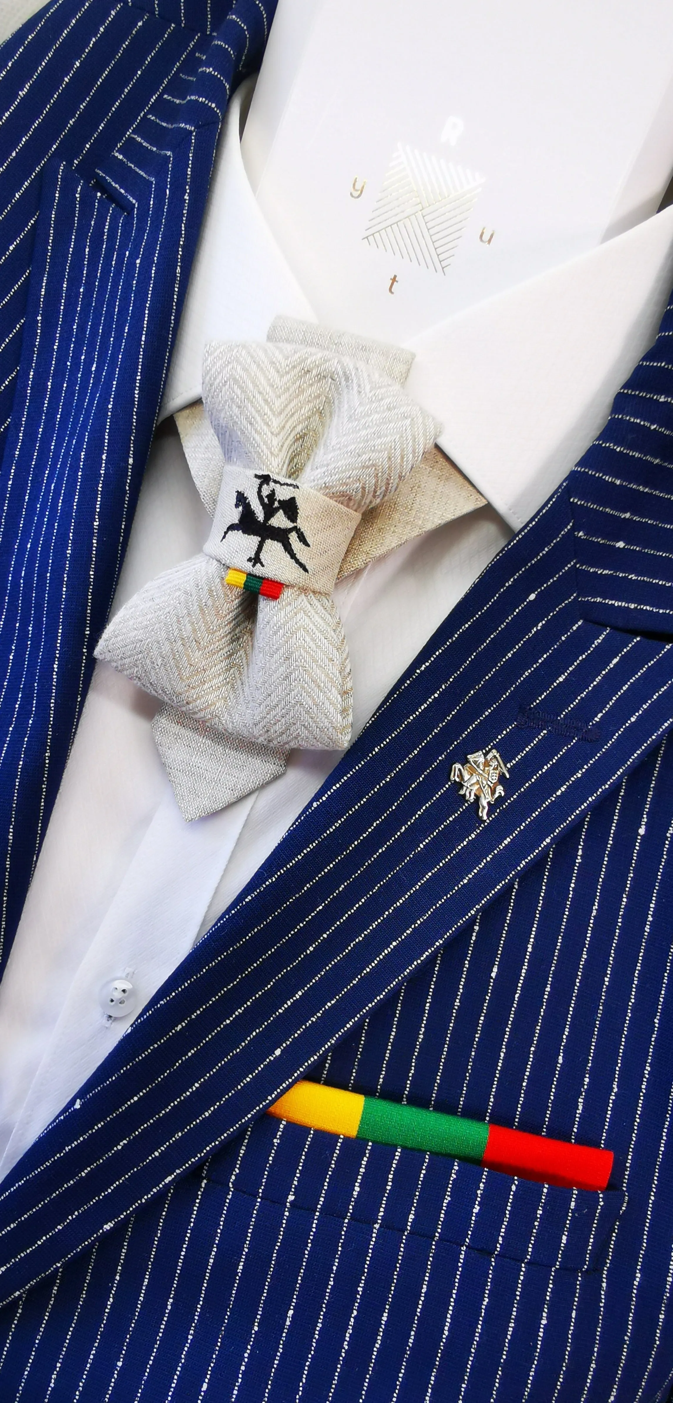 HOPPER TIE "VYTIS LINEN I"