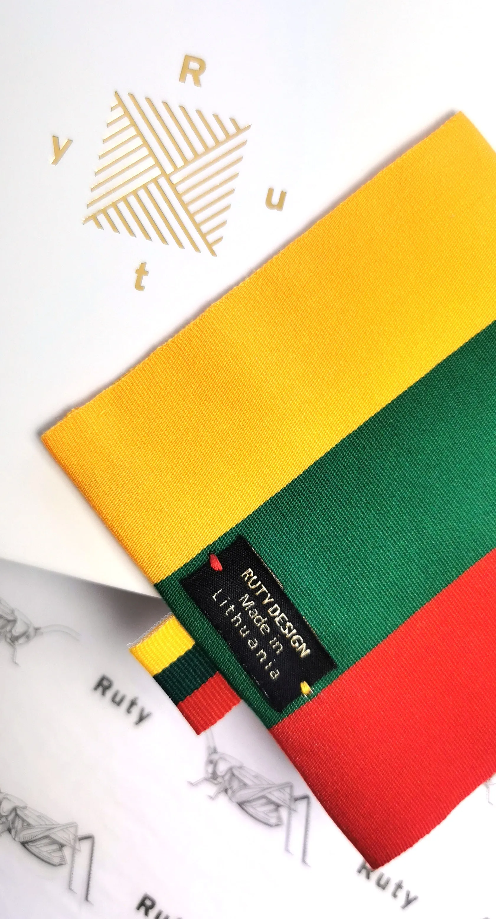 HOPPER TIE "VYTIS LINEN I"