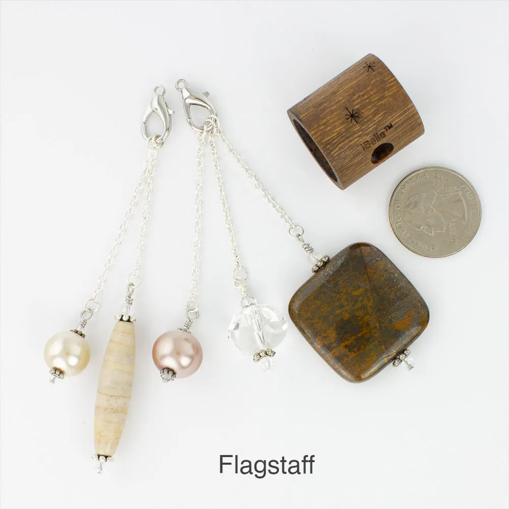 iBella® Scarf Slide Jewelry Set - Flagstaff