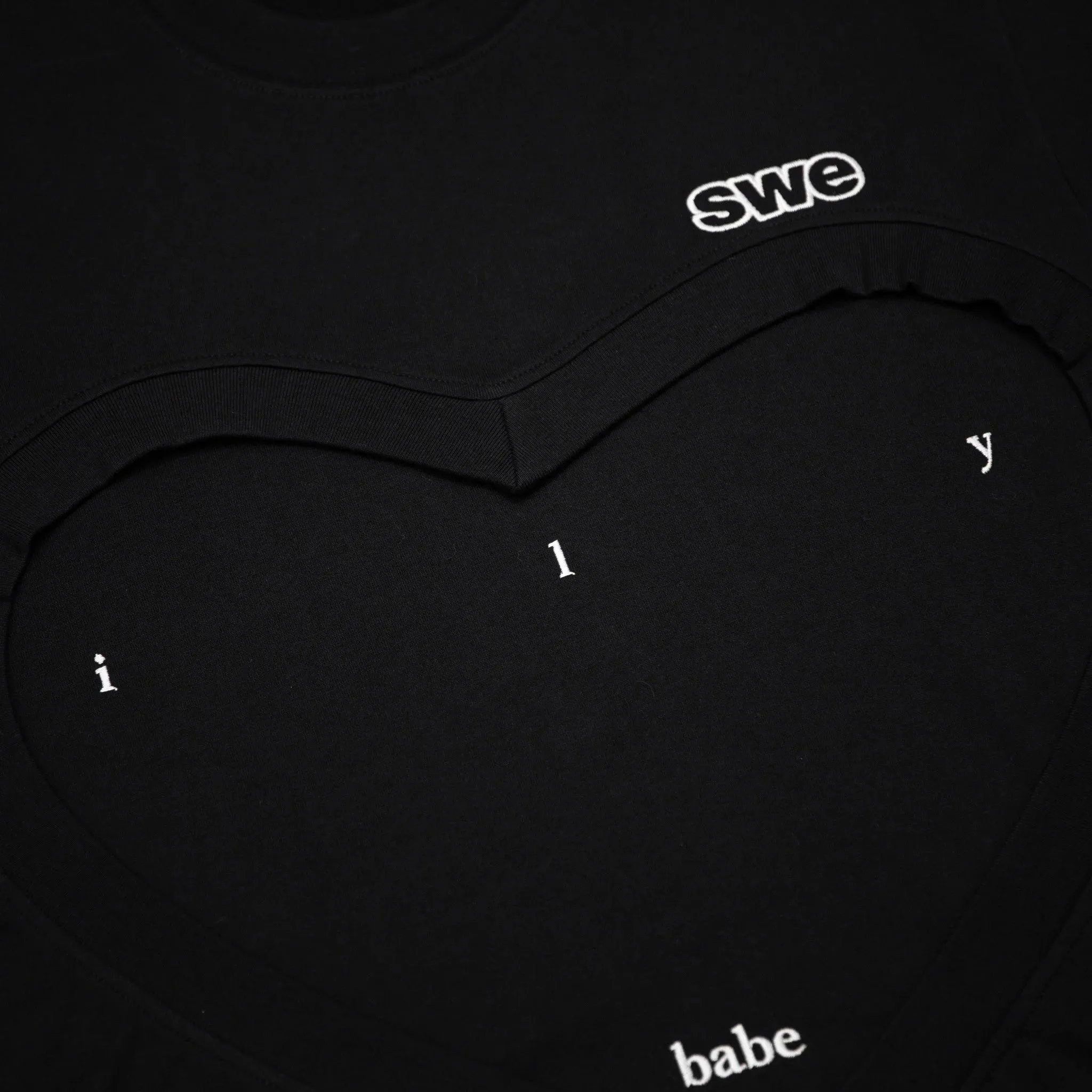 ILY TEE - BLACK
