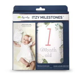 Itzy Moments™ Double-Sided Milestone Cards - Floral