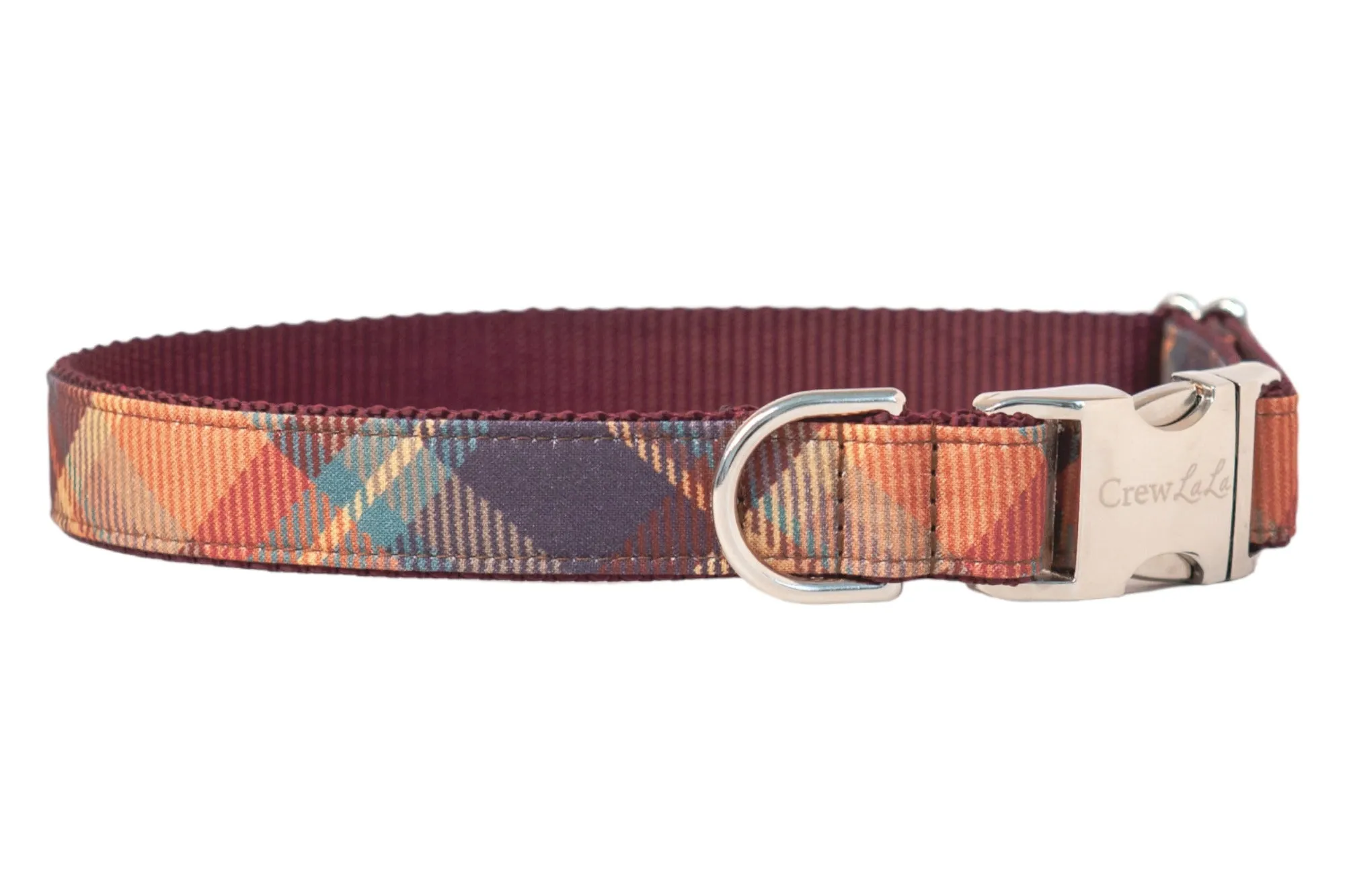 Ivy League Plaid Dog Collar