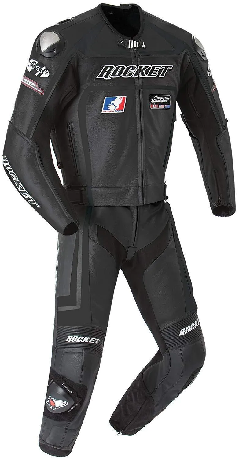Joe Rocket 'Speedmaster 5.0' Men's 2-Piece Leather Riding Suit