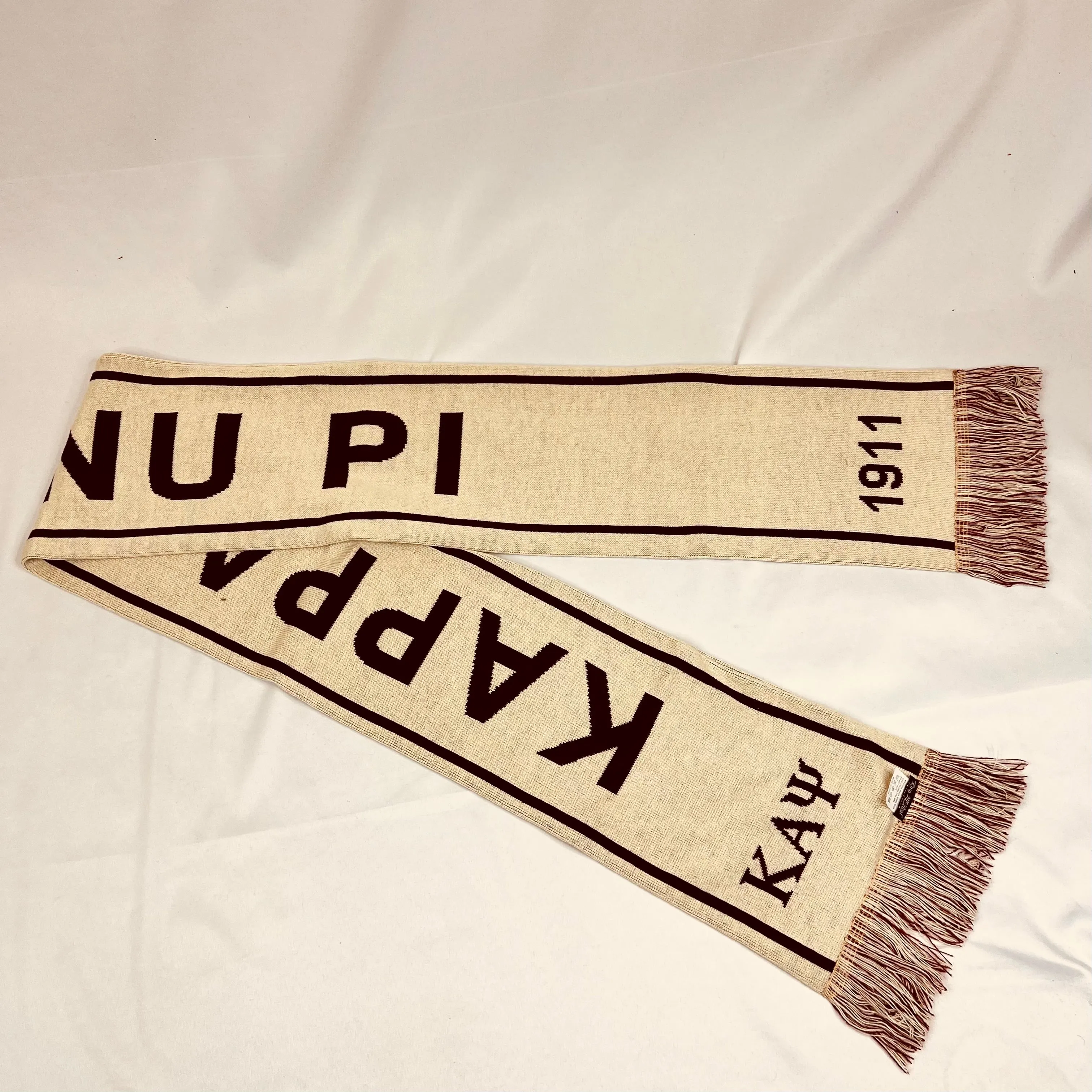 Kappa Kream and Krimson Scarf and One Hat