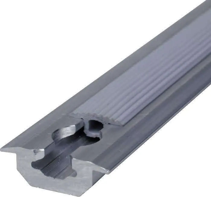 L-Track Cover Strip / Filler Black or Grey Rubber 50 FT ROLL | COLOR OPTIONS