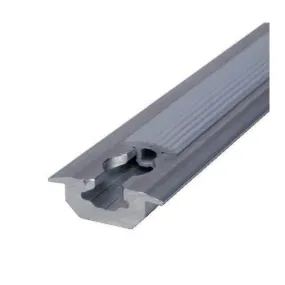 L-Track Cover Strip / Filler Black or Grey Rubber price is per foot | COLOR OPTIONS