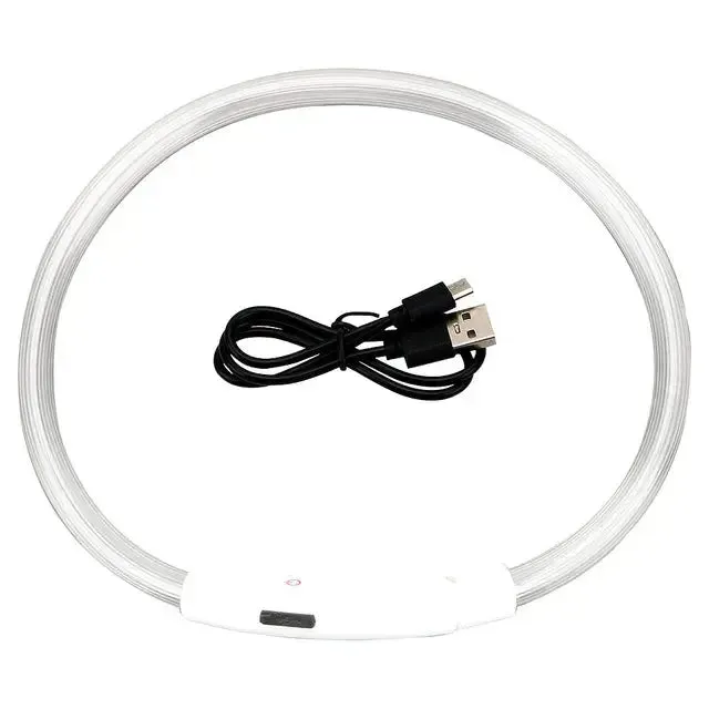 LED Dog Collar Luminous USB Rechargeable Pet Accessory