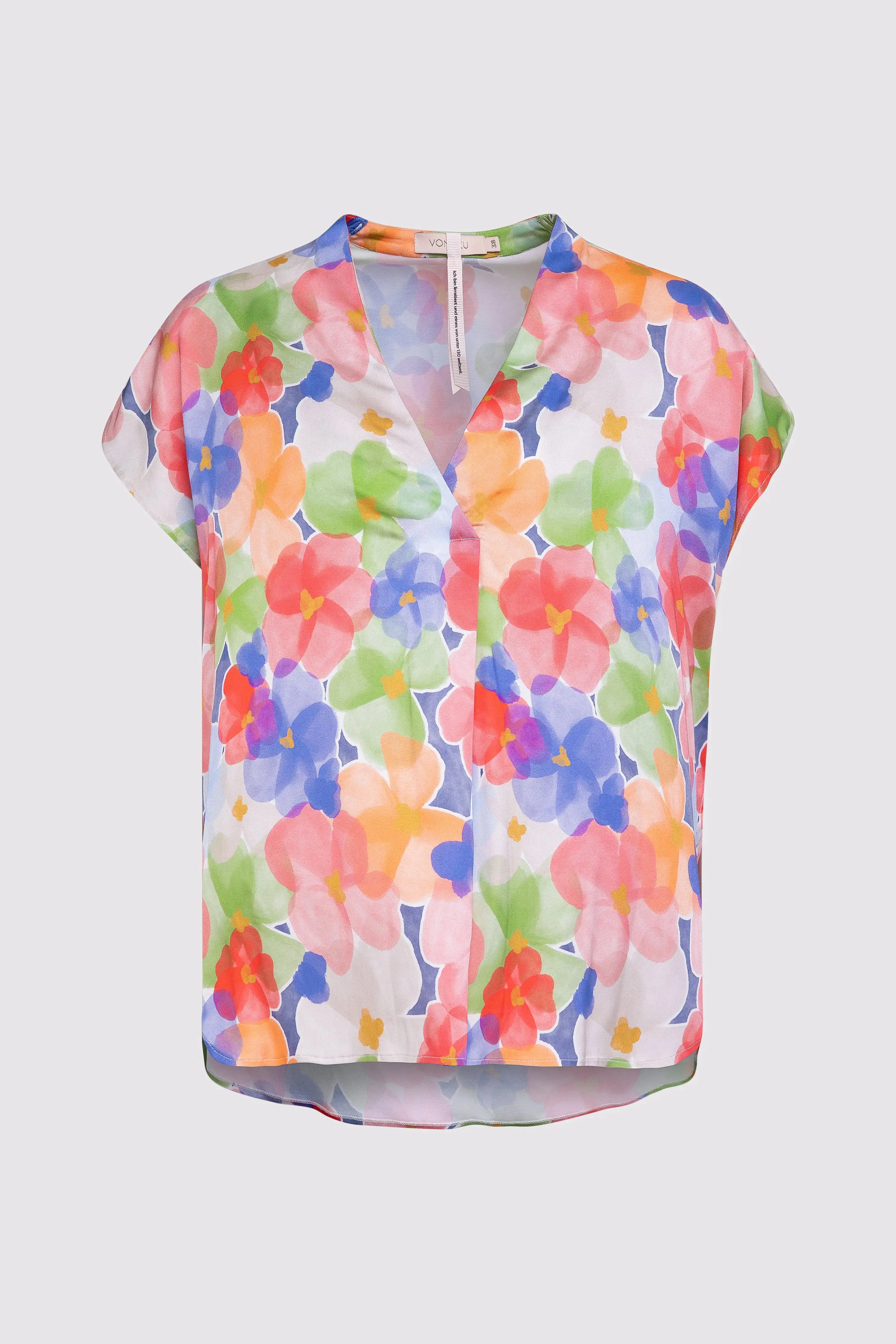Legeres Blusentop mit Print