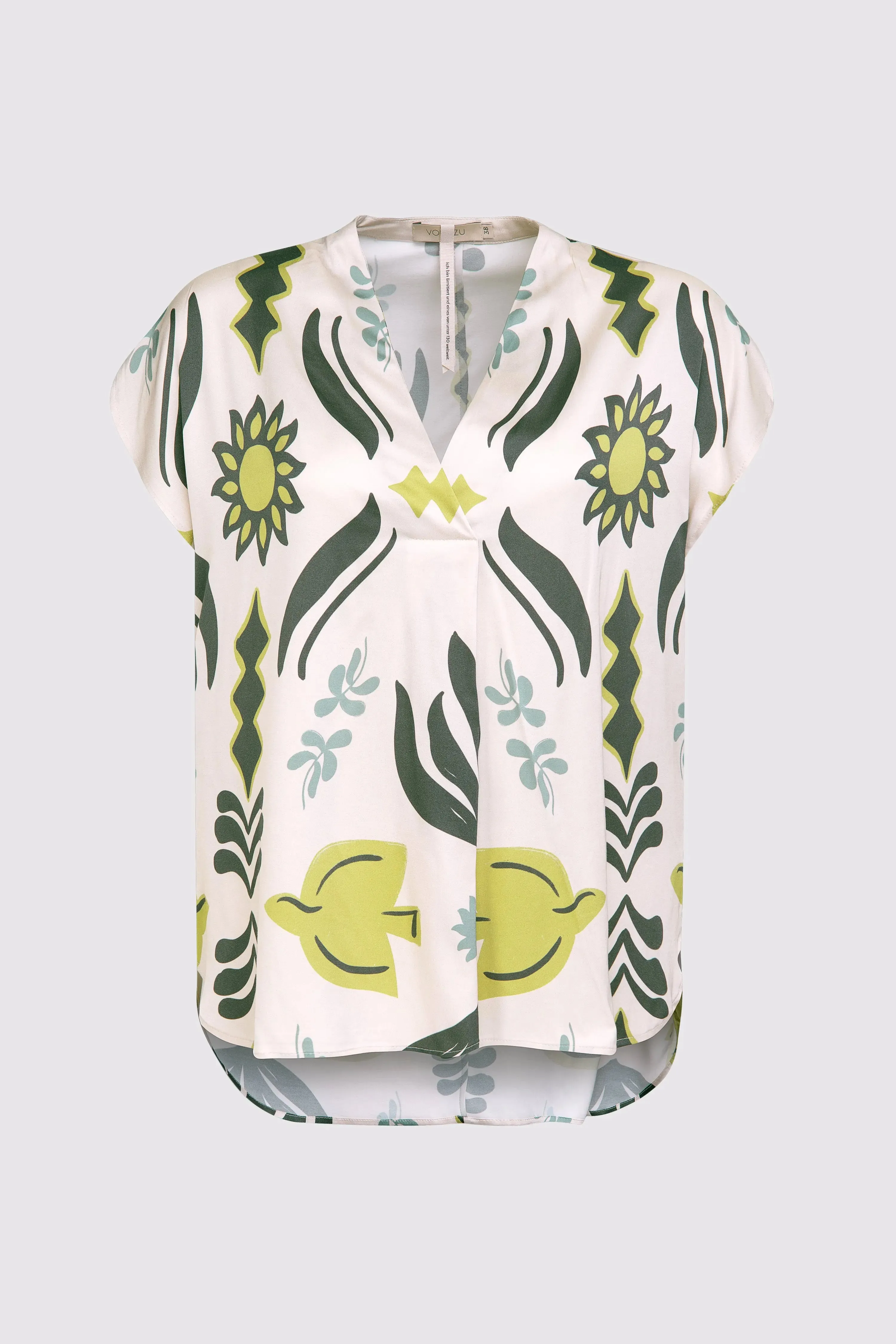 Legeres Blusentop mit Print