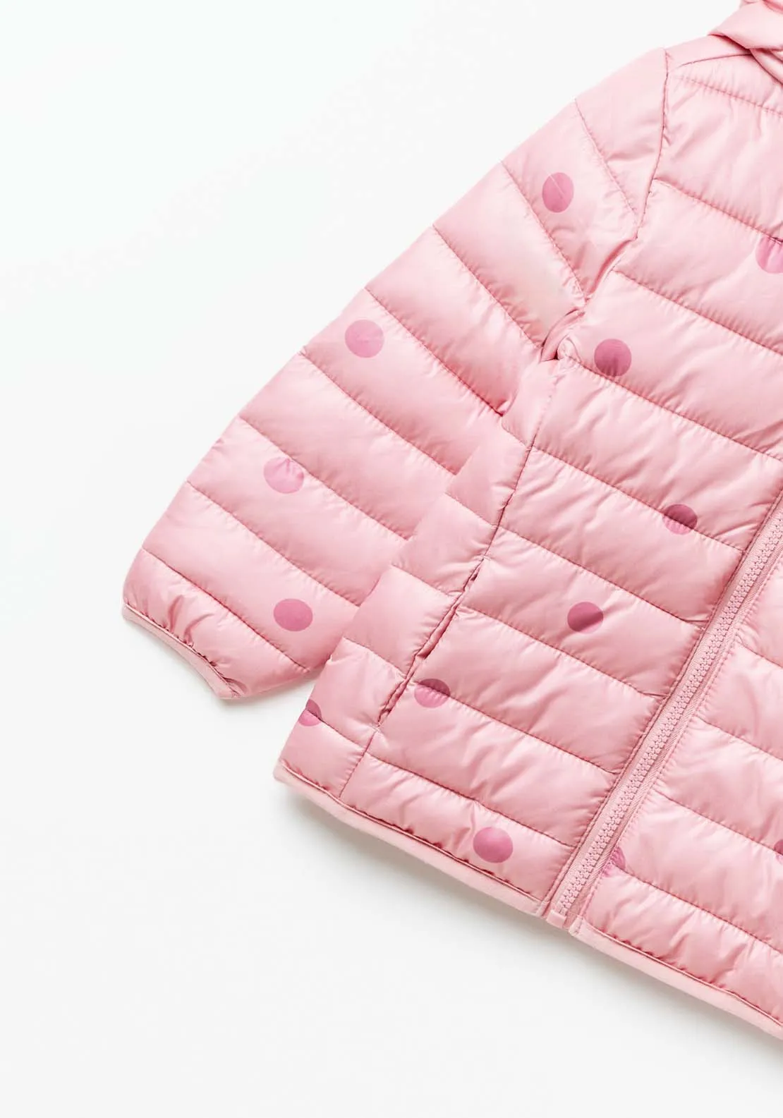 Light Puffer Jacket - Pink