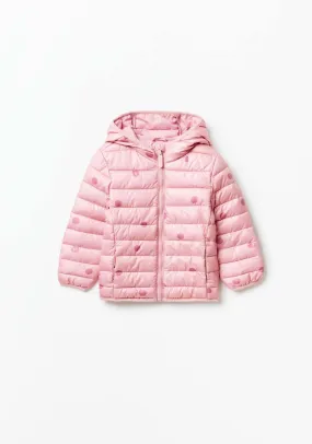 Light Puffer Jacket - Pink
