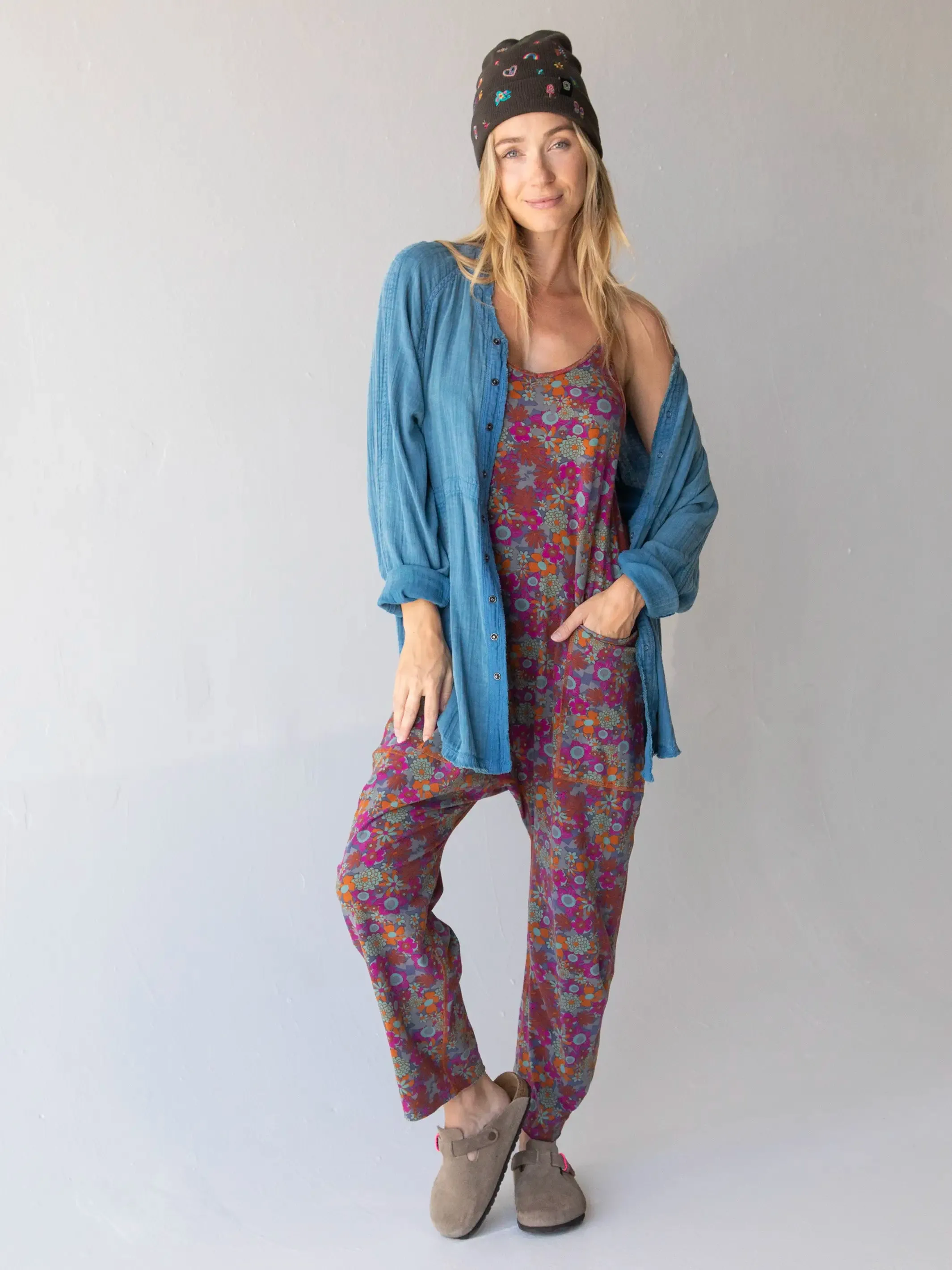 Lucy Jumpsuit - Deep Rust