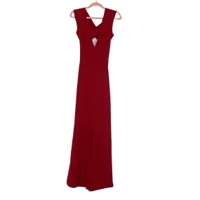 Lulus Red Thinking Out Loud Backless Jumpsuit NWT- Size S (See Notes)