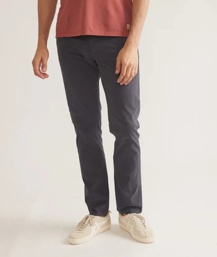 Marine Layer Men's 5 Pocket Pant- Slim Straight