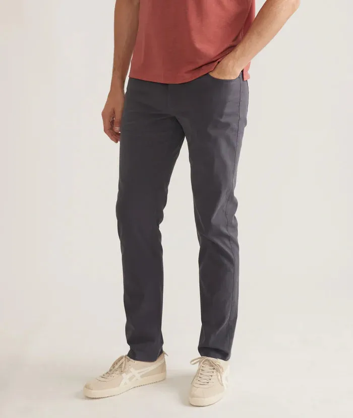 Marine Layer Men's 5 Pocket Pant- Slim Straight