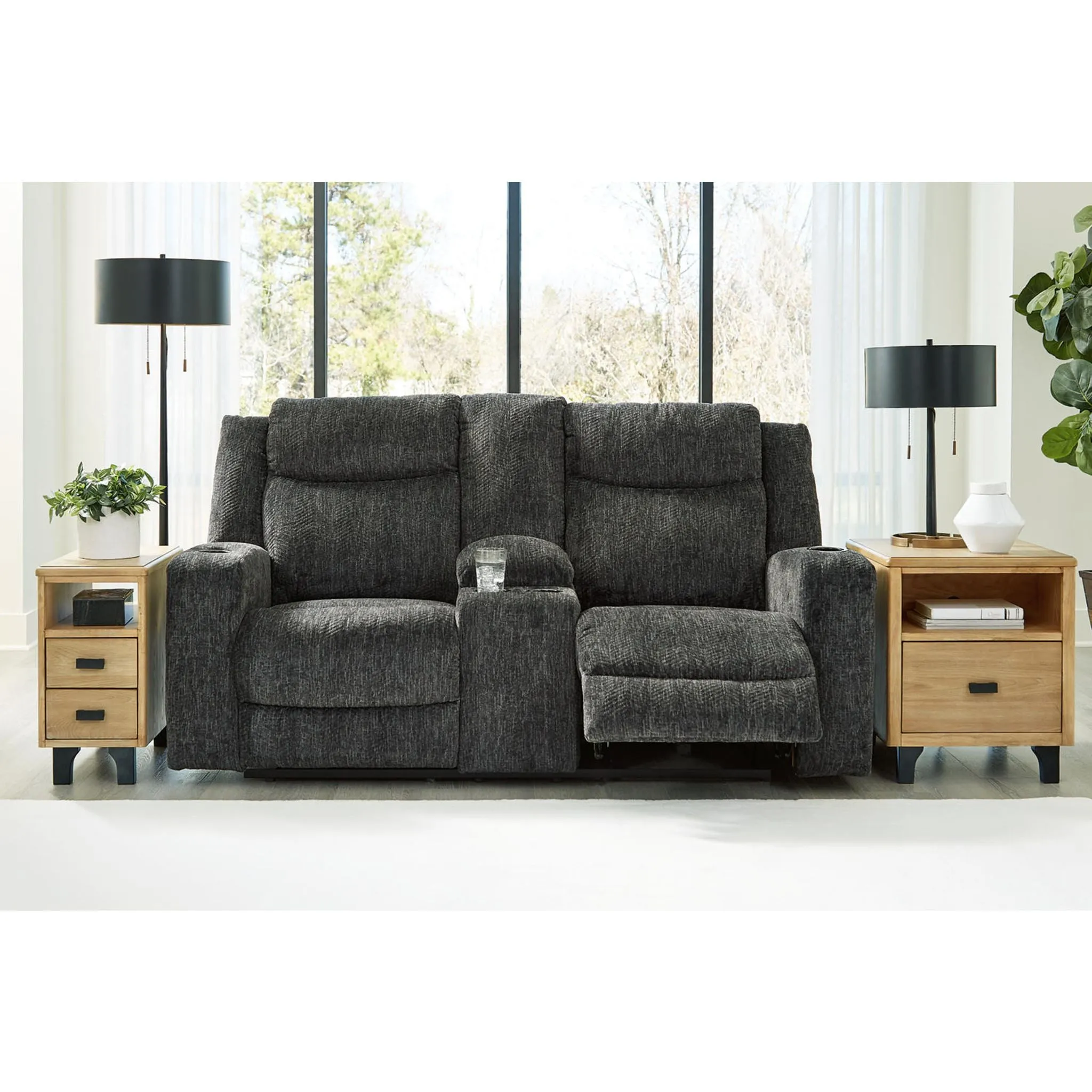 Martinglenn Reclining Loveseat with Console