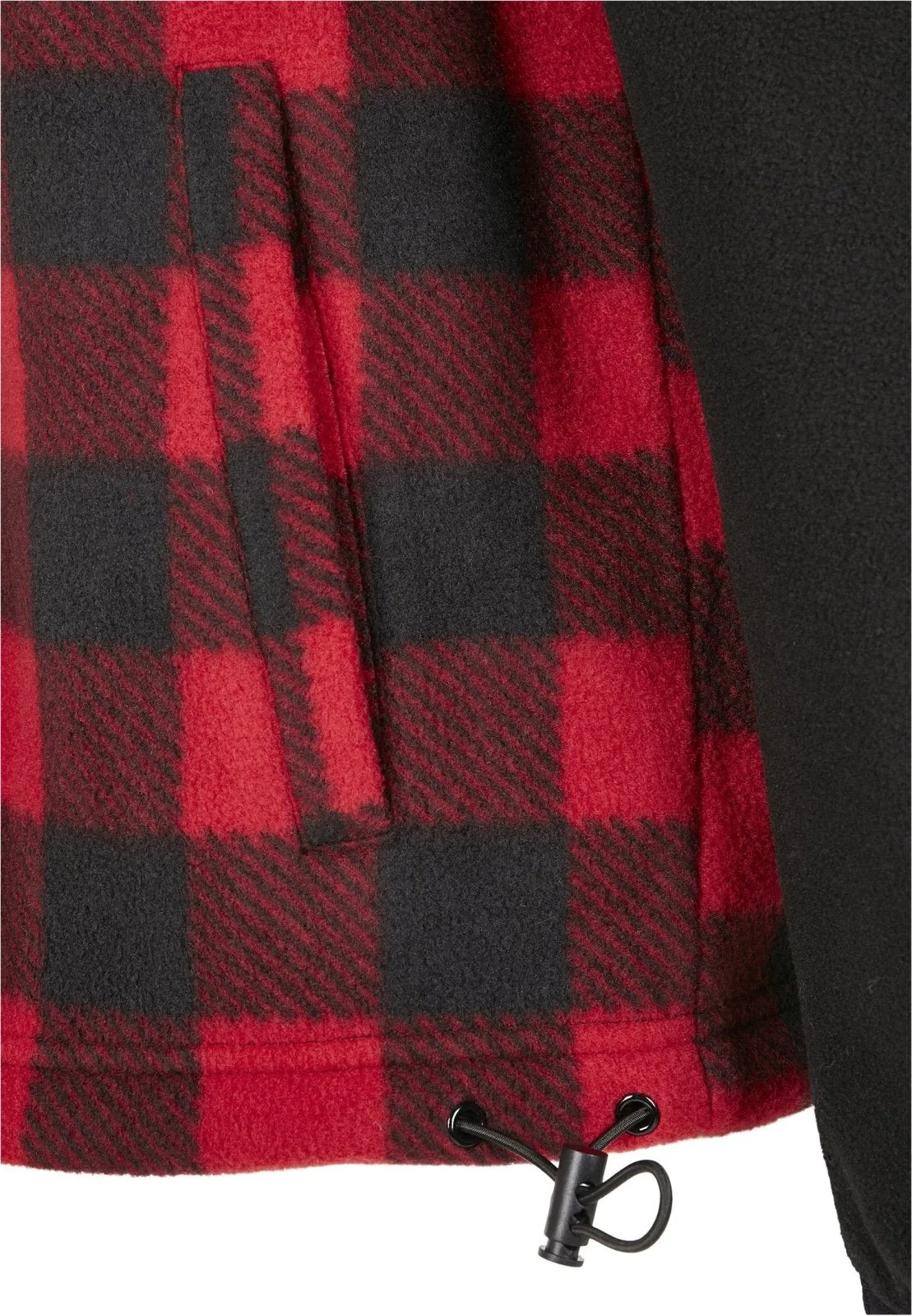 Men's Polar Fleece Track Jacket: Stylish Patterned Warmth