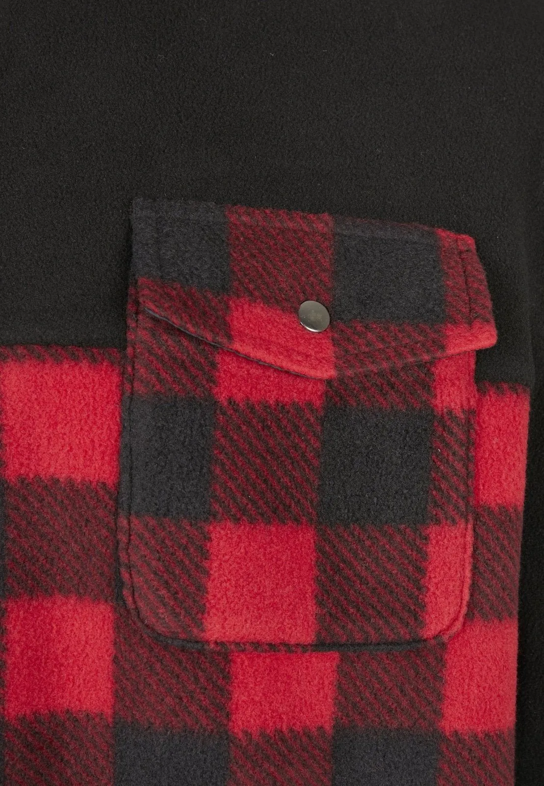 Men's Polar Fleece Track Jacket: Stylish Patterned Warmth