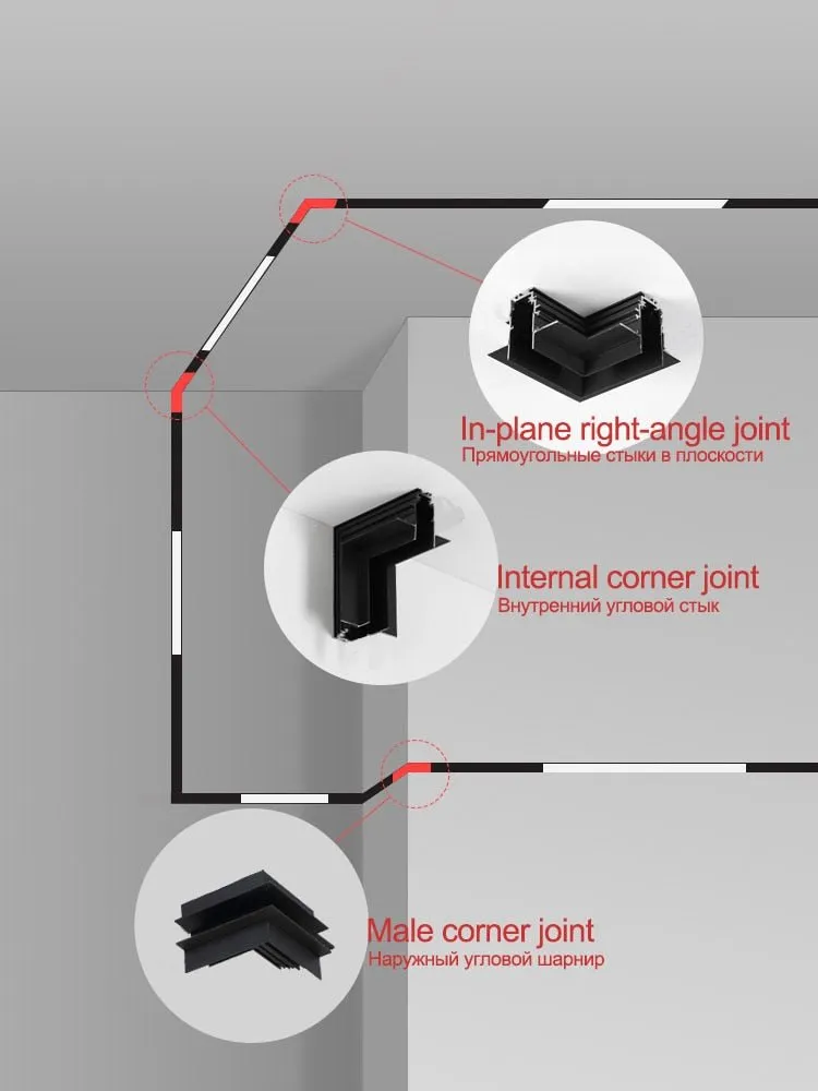 N1 Modern Magnetic Recessed LED Spotlights