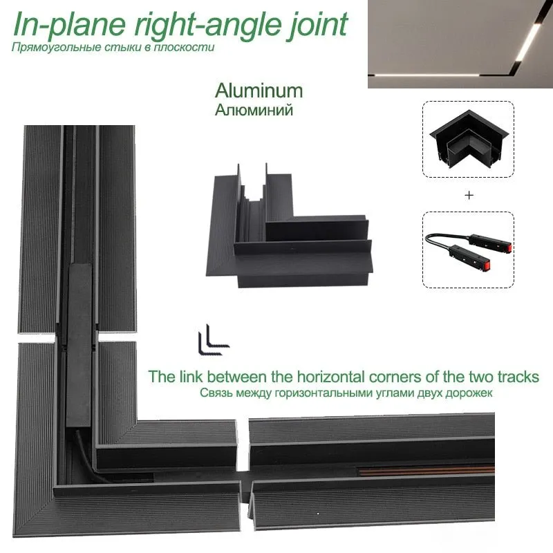 N1 Modern Magnetic Recessed LED Spotlights