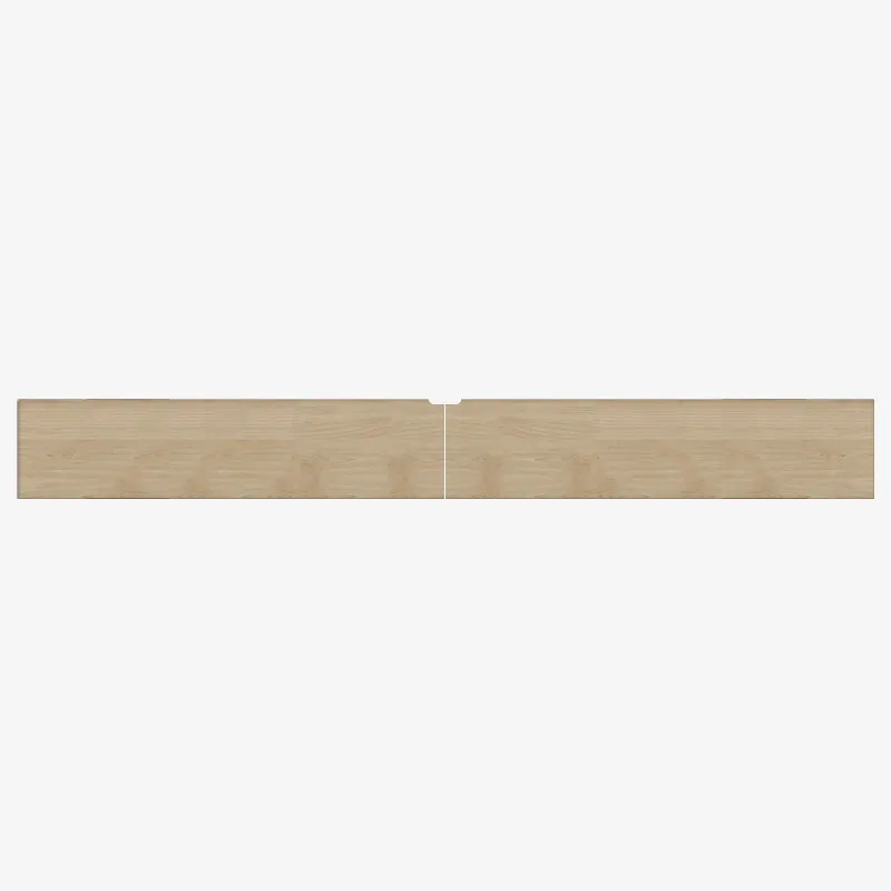 OAK SPLIT TOP FOR BESTA (FOR 2 SIDES)   CABLE MANAGEMENT | SET OF 2
