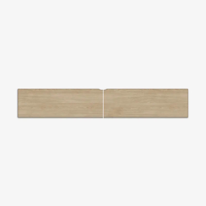 OAK SPLIT TOP FOR BESTA (FOR 2 SIDES)   CABLE MANAGEMENT | SET OF 2