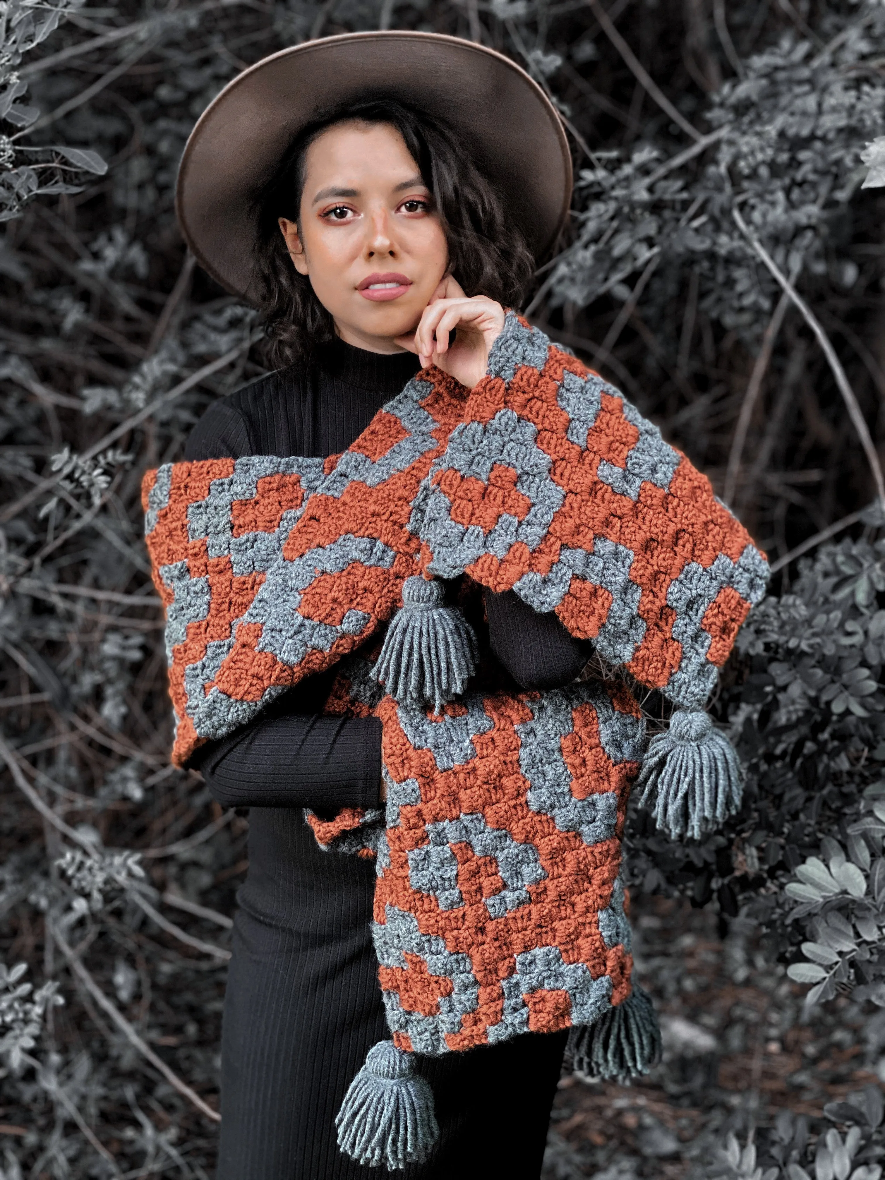 Ocelot Scarf (Crochet)