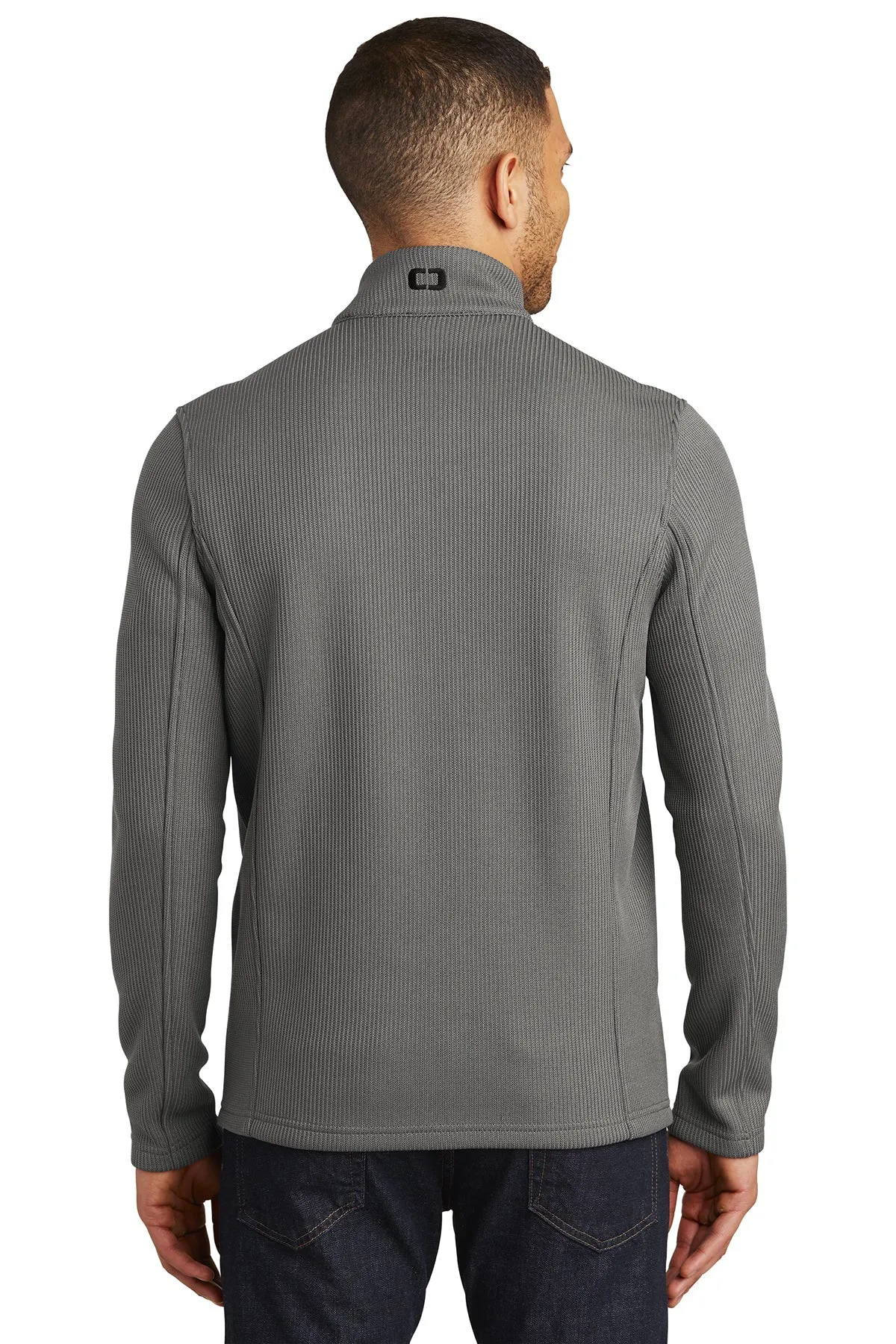 OGIO Grit Customized Fleece Jackets, Gear Grey