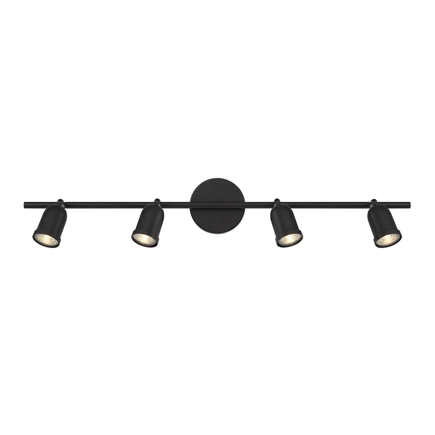 Open Box Bixby 32" 4-Light LED Fixed Track Light, Matte Black