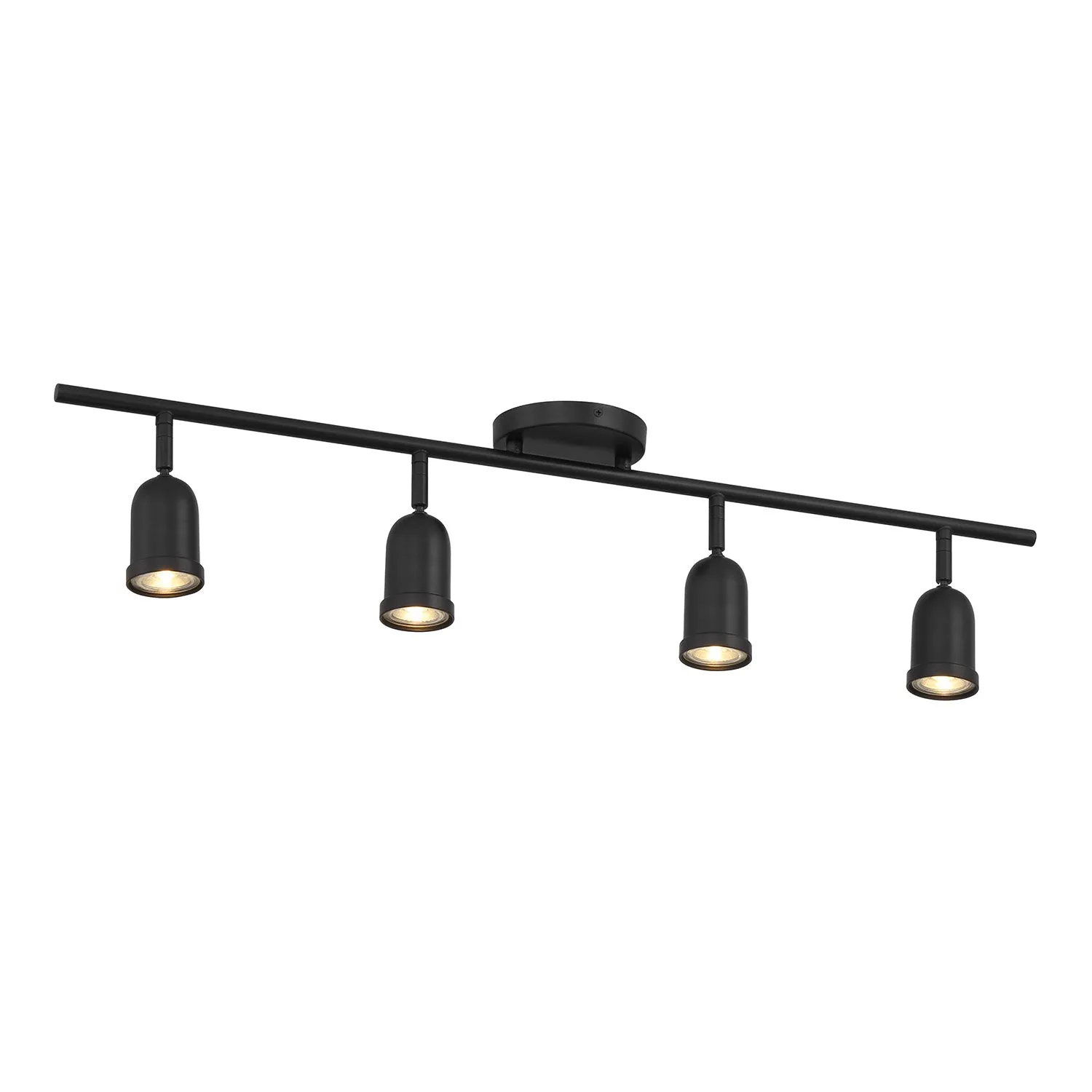 Open Box Bixby 32" 4-Light LED Fixed Track Light, Matte Black