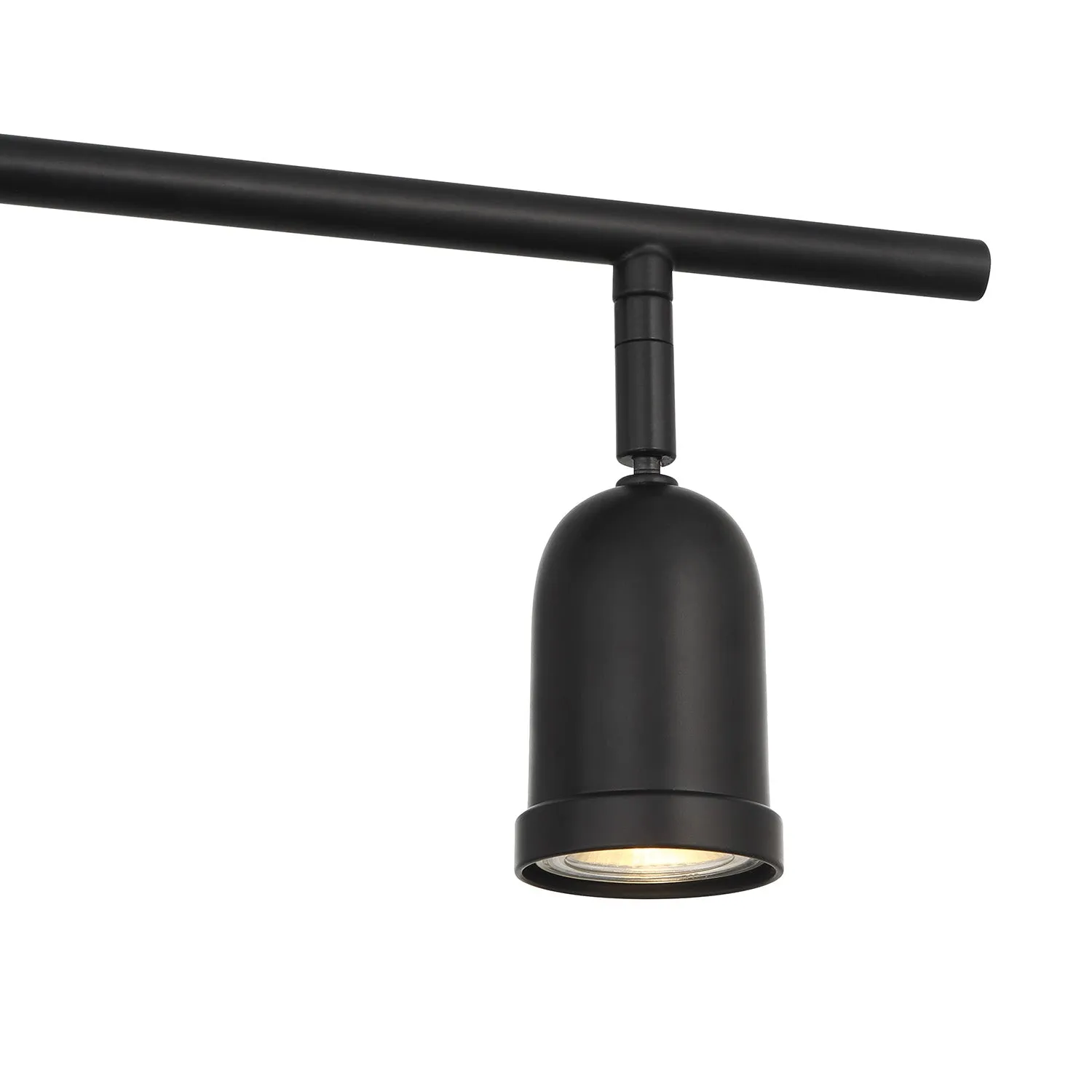 Open Box Bixby 32" 4-Light LED Fixed Track Light, Matte Black