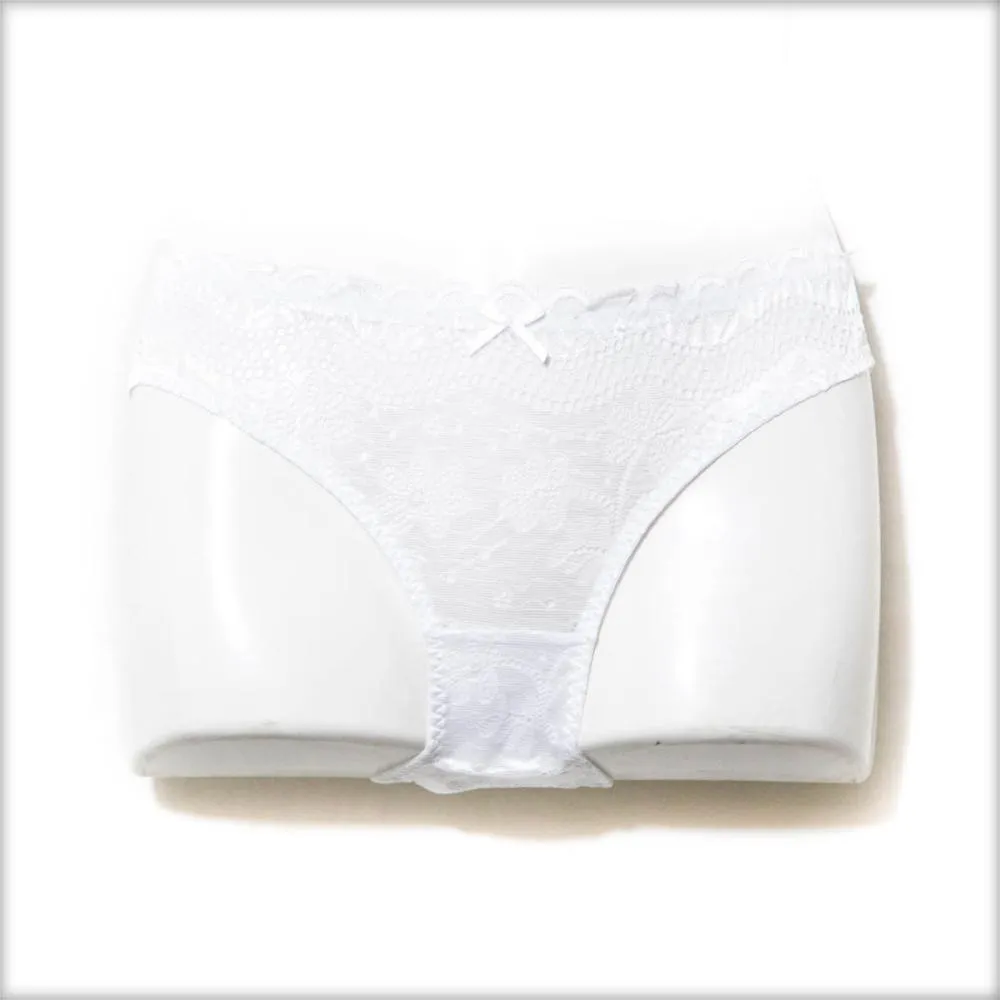 Pack of 2 Bridal White Colour Net Panty