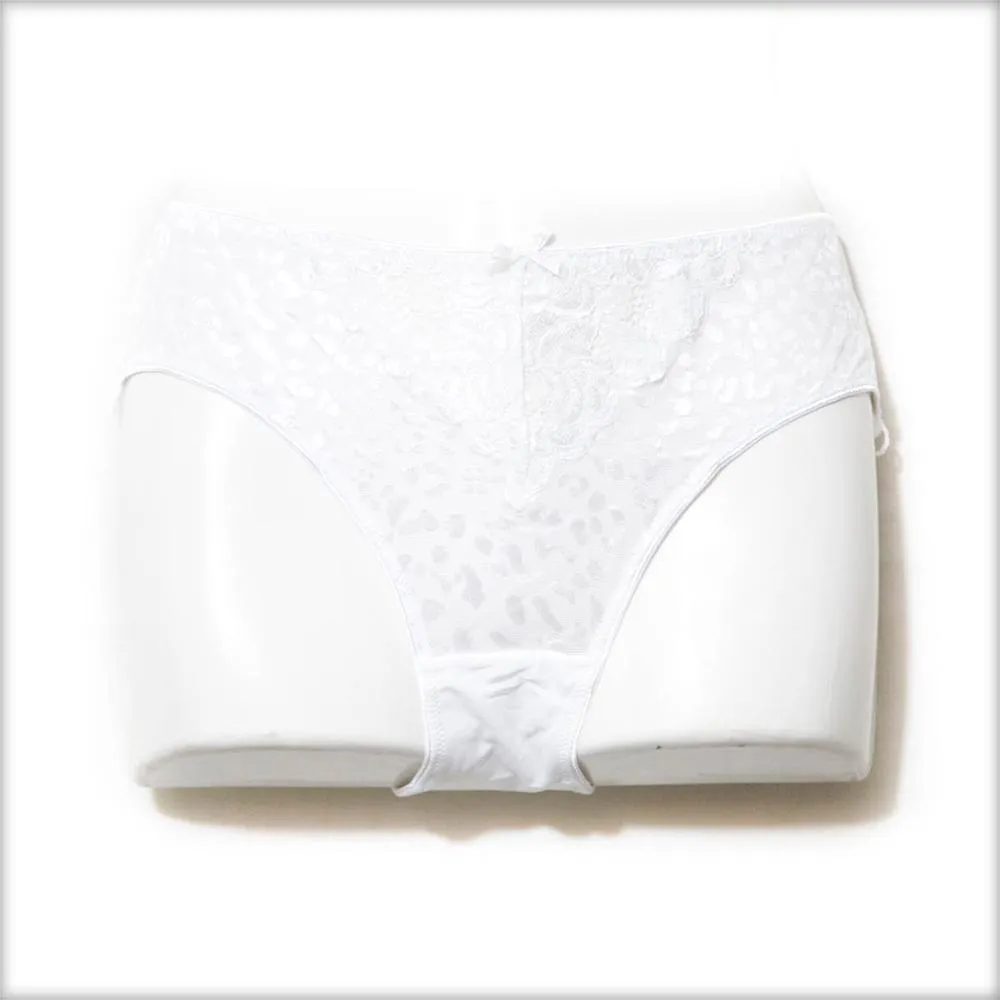 Pack of 2 Bridal White Colour Net Panty