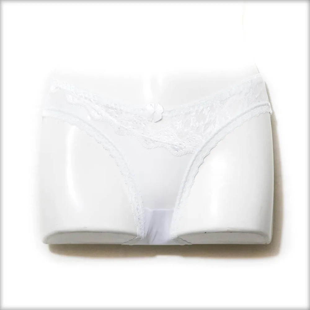 Pack of 2 Bridal White Colour Net Panty