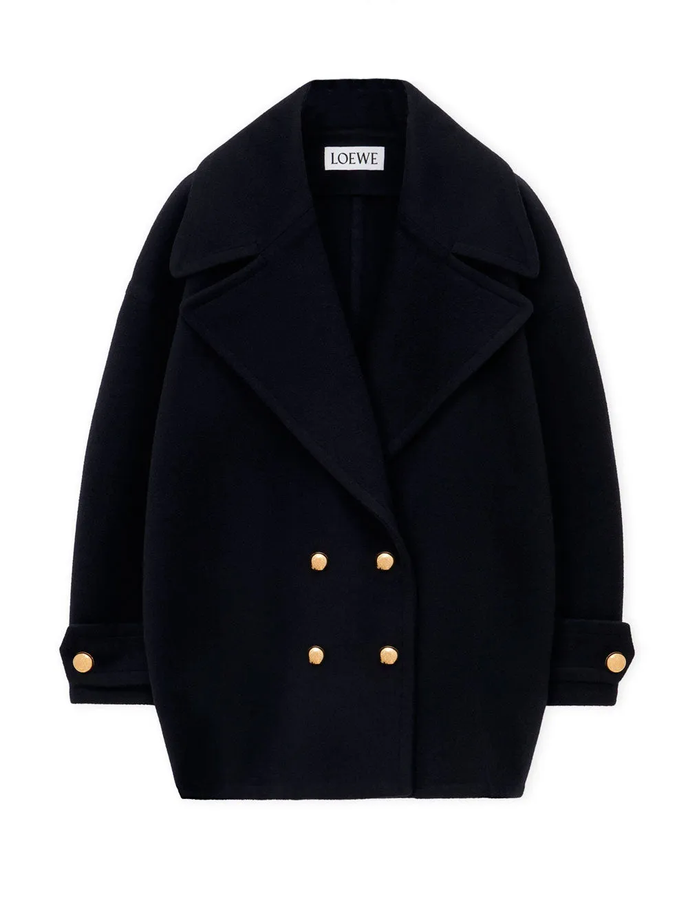 Pebble peacoat