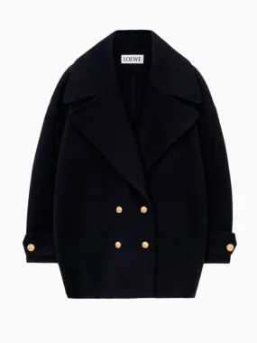 Pebble peacoat