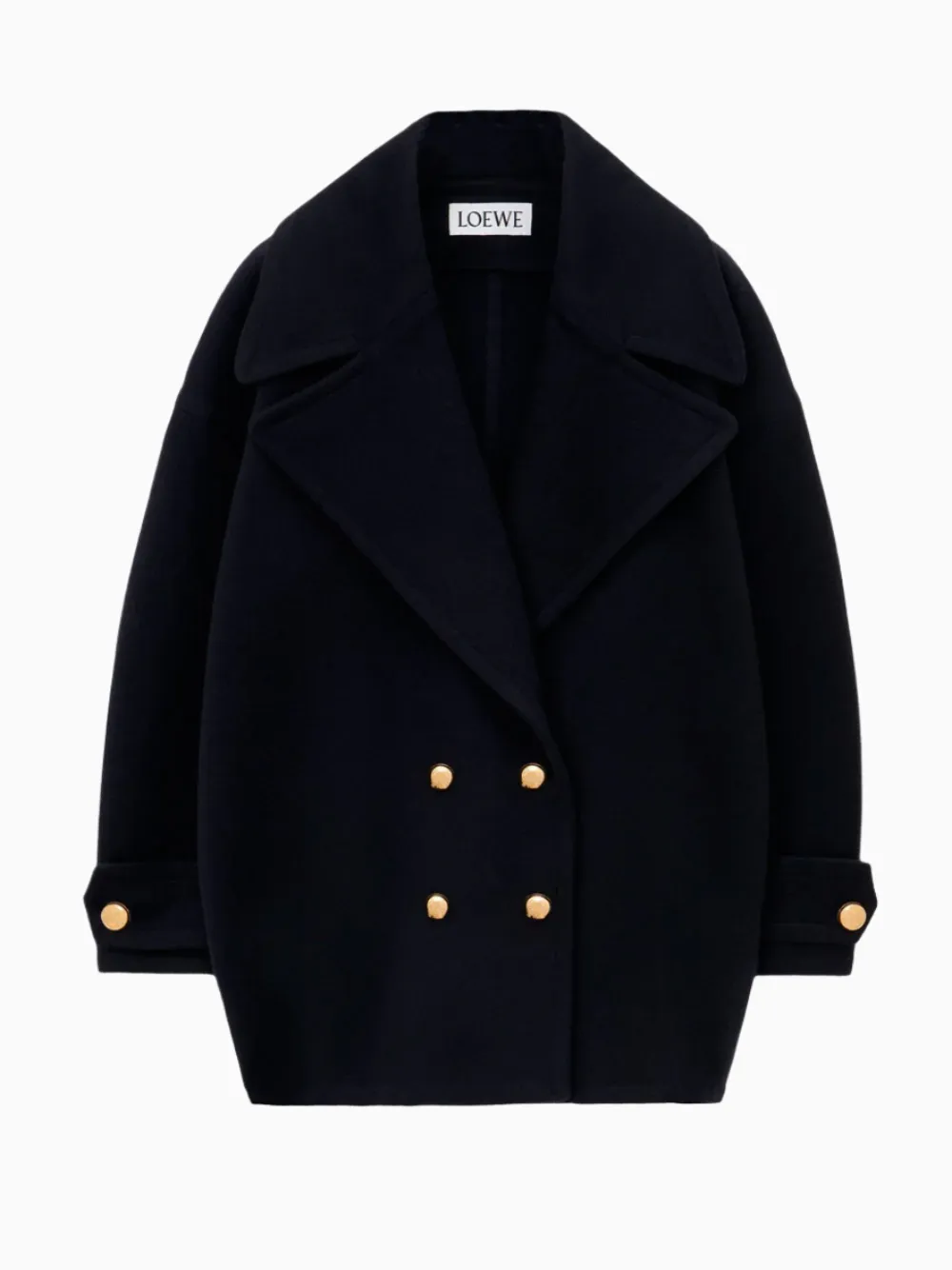 Pebble peacoat